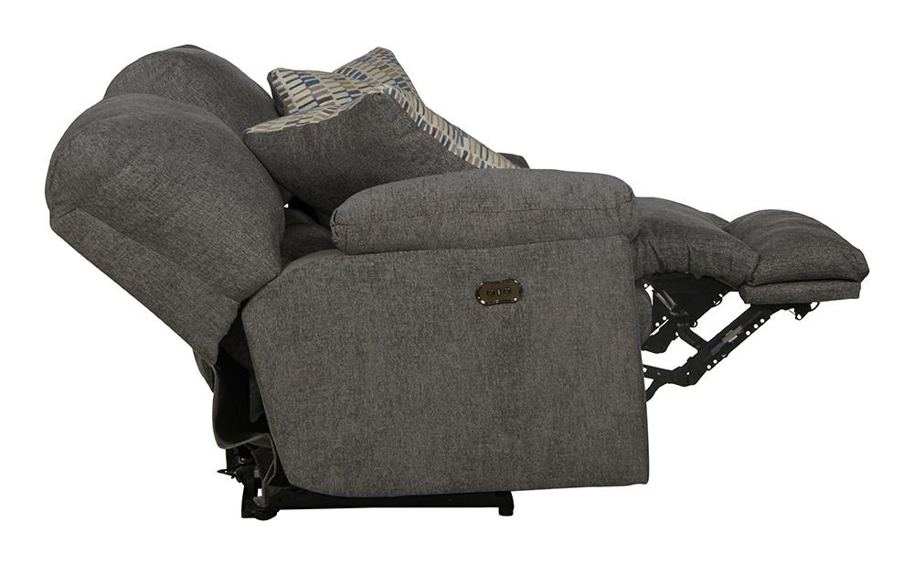 Catnapper - Tyler Power Reclining Loveseat in Stonewash/Mineral - 61062/1710-43/2648-43 veiw 3