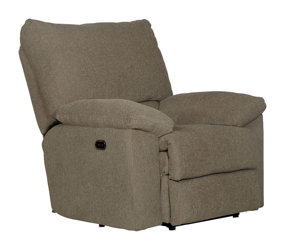 Catnapper - Tyler Power Wall Hugger Recliner in Pewter/Barley - 61060-4/1710-28/2648-28 view 1