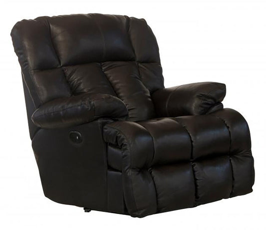 Catnapper - Victor Power Lay Flat Chaise Recliner in Chocolate - 64764-7/1283-09/3083-09 view 1