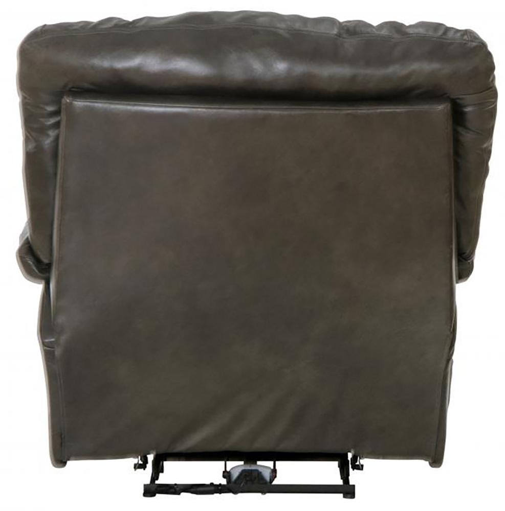 Catnapper - Victor Power Lay Flat Chaise Recliner in Steel - 64764-7/1283-28/3083-28 veiw 3