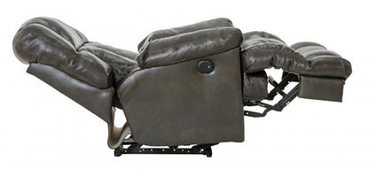Catnapper - Victor Power Lay Flat Chaise Recliner in Steel - 64764-7/1283-28/3083-28 veiw 8