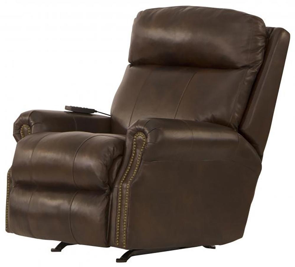 Catnapper - Vito Power Headrest Power Rocker Recliner w/CR3 Heat/Massage/Lumbar in Brown - 64540-2/1269-59/3069-59 veiw 3