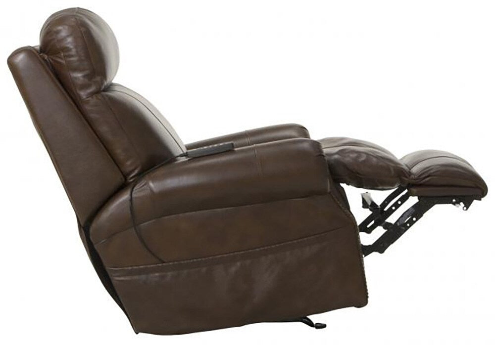 Catnapper - Vito Power Headrest Power Rocker Recliner w/CR3 Heat/Massage/Lumbar in Brown - 64540-2/1269-59/3069-59 veiw 7