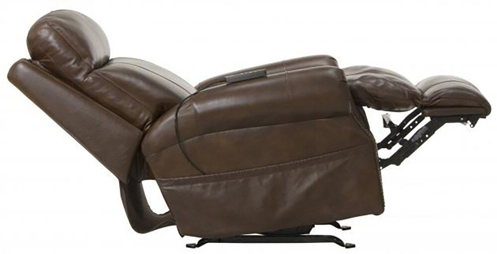 Catnapper - Vito Power Headrest Power Rocker Recliner w/CR3 Heat/Massage/Lumbar in Brown - 64540-2/1269-59/3069-59 veiw 8