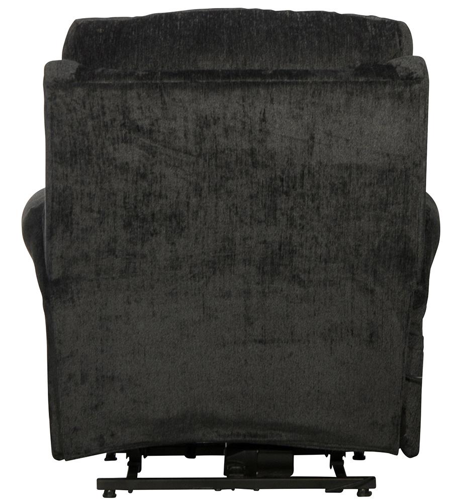 Catnapper - Warner Power Headrest w/Lumbar Power Lift Lay Flat Recliner w/Dual Motor & Extended Ottoman in Slate - 764862/1724-53 veiw 3
