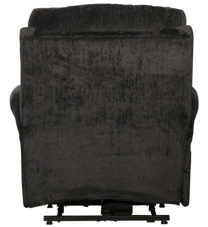 Catnapper - Warner Power Headrest w/Lumbar Power Lift Lay Flat Recliner w/Dual Motor & Extended Ottoman in Slate - 764862/1724-53 veiw 3