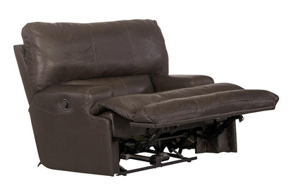 Catnapper - Wembley Lay Flat Recliner in Steel - 45807128328308328 veiw 2
