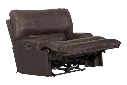 Catnapper - Wembley Lay Flat Recliner in Steel - 45807128328308328 veiw 2