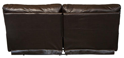Catnapper - Wembley Lay Flat Reclining Sofa in Chocolate - 4581/1283-09/3083-09 veiw 3