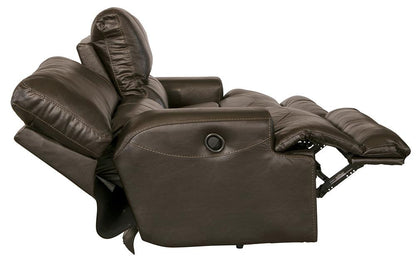 Catnapper - Wembley Lay Flat Reclining Sofa in Steel - 4581/1283-28/3083-28 veiw 3