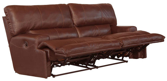 Catnapper - Wembley Lay Flat Reclining Sofa in Walnut - 4581/1283-19/3083-19 veiw 2
