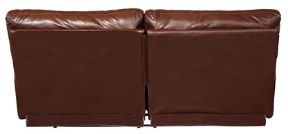Catnapper - Wembley Lay Flat Reclining Sofa in Walnut - 4581/1283-19/3083-19 veiw 3