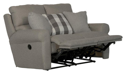 Catnapper - Westport Lay Flat Reclining Loveseat in Metal/Charcoal - 1212160558253358 veiw 2