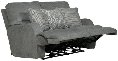 Catnapper - Zane Power Reclining Loveseat in Shark/Shark - 63092172428239028 veiw 2