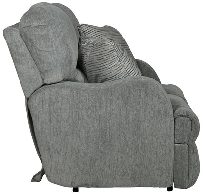 Catnapper - Zane Power Reclining Loveseat in Shark/Shark - 63092172428239028 veiw 6
