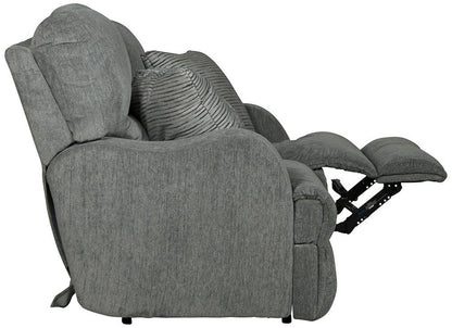 Catnapper - Zane Power Reclining Loveseat in Shark/Shark - 63092172428239028 veiw 7