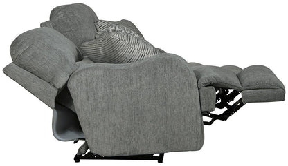Catnapper - Zane Power Reclining Loveseat in Shark/Shark - 63092172428239028 veiw 9