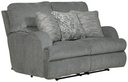 Catnapper - Zane Reclining Loveseat in Shark/Shark - 3092172428239028 veiw 1