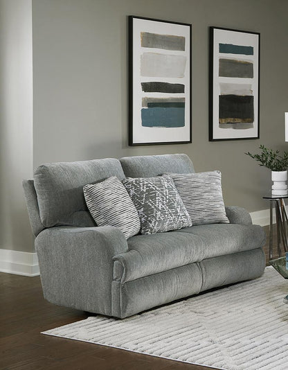 Catnapper - Zane Reclining Loveseat in Shark/Shark - 3092172428239028 veiw 6