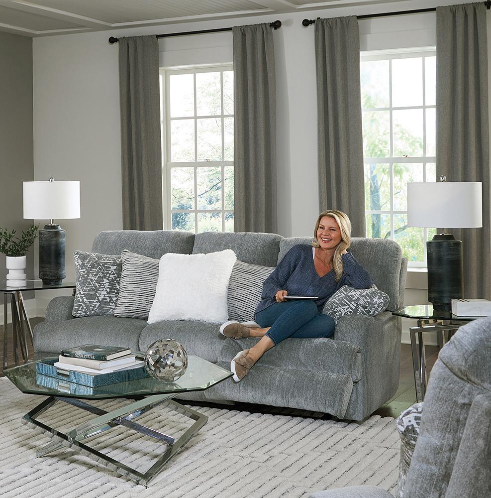 Catnapper - Zane Reclining Sofa in Shark/Shark - 3091172428239028 veiw 7