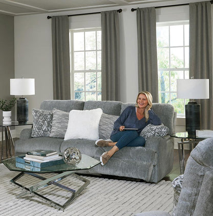 Catnapper - Zane Reclining Sofa in Shark/Shark - 3091172428239028 veiw 7