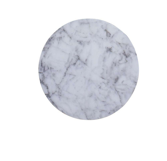 Century Furniture - Carrier and Company Outdoor White, Grey Bailey Outdoor Side Table - C7-D89-3144 veiw 2