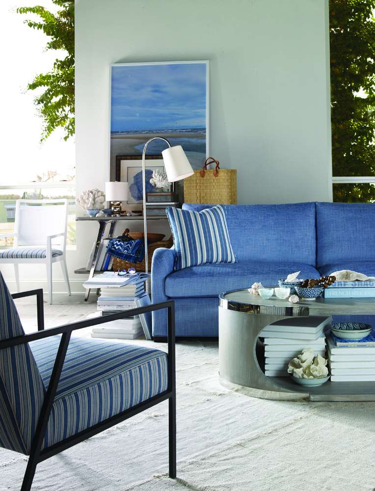 Century Furniture - Bowery Place - Cocktail Table (Light Slate) - C42-603 veiw 3