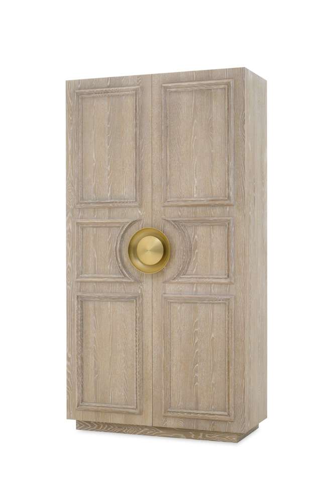 Century Furniture - Cadence Sand Cerused Wardrobe - CA2-726 veiw 1