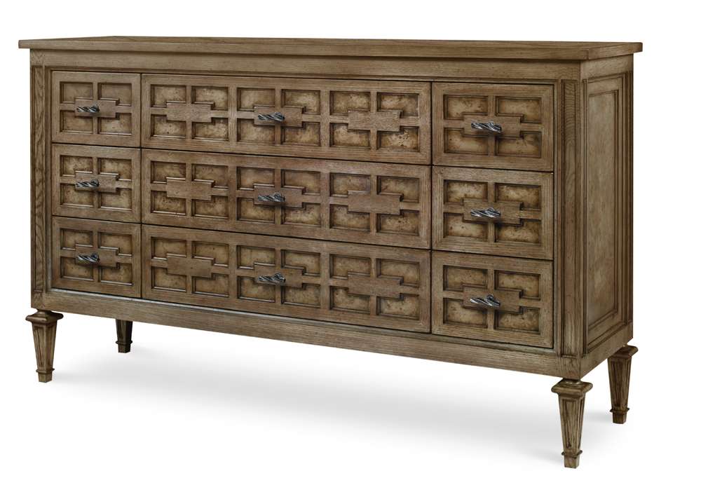 Century Furniture - Casa Bella - Burl Dresser (Timber Grey) - C5H-206 veiw 1