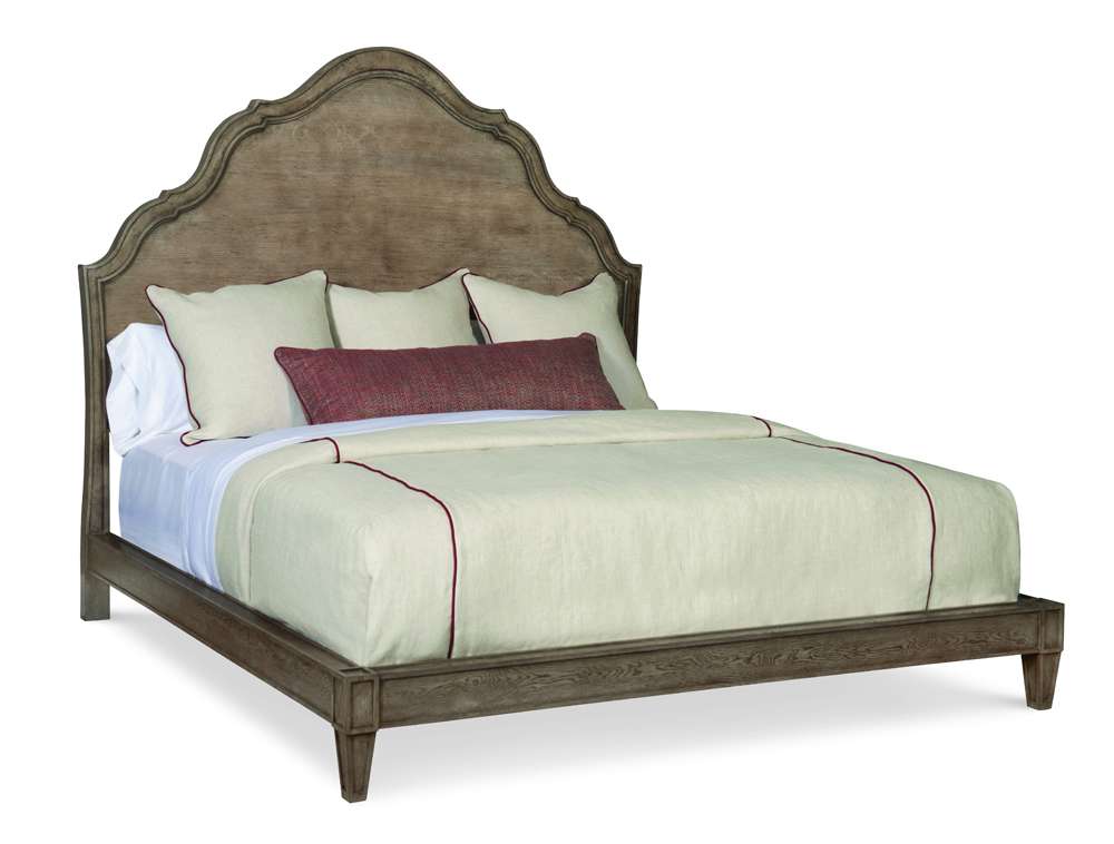 Century Furniture - Casa Bella - Carved Bed - King (Timber Grey) - C5H-156 veiw 1