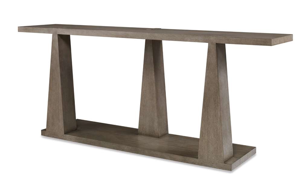 Century Furniture - Casa Bella - Column Console Table (Timber Grey) - C5H-723 veiw 3