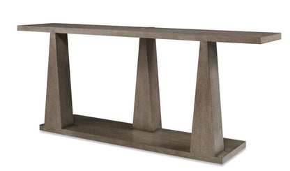 Century Furniture - Casa Bella - Column Console Table (Timber Grey) - C5H-723 veiw 3