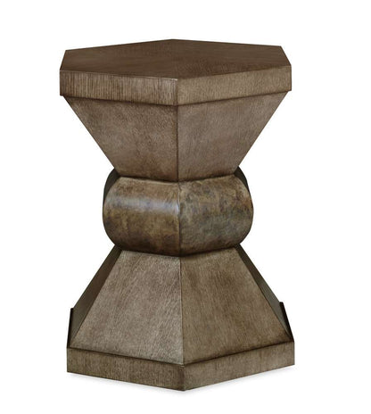 Century Furniture - Casa Bella - Hexagonal Chairside Table (Timber Grey) - C5H-612_CLOSEOUT veiw 1