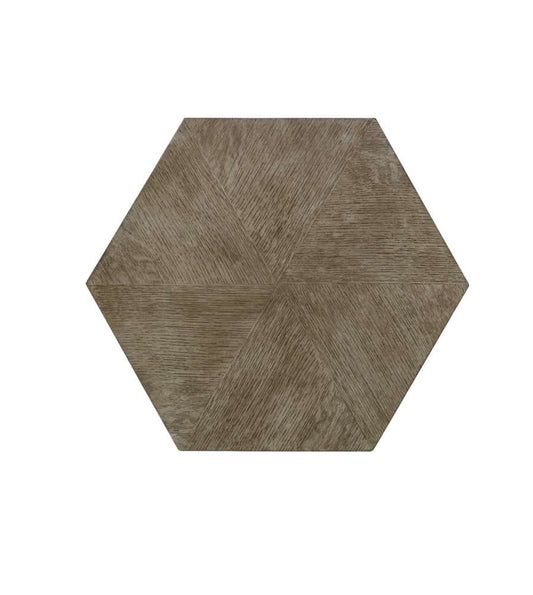 Century Furniture - Casa Bella - Hexagonal Chairside Table (Timber Grey) - C5H-612_CLOSEOUT veiw 2