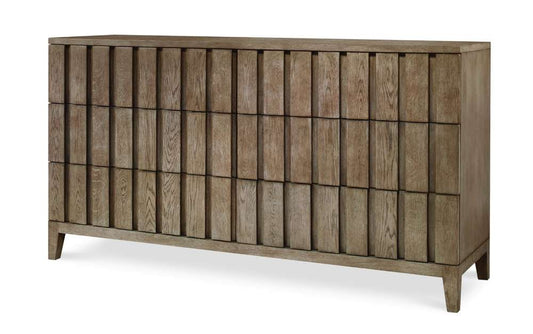 Century Furniture - Casa Bella - Louvered Dresser (Timber Grey) - C5H-205 veiw 1