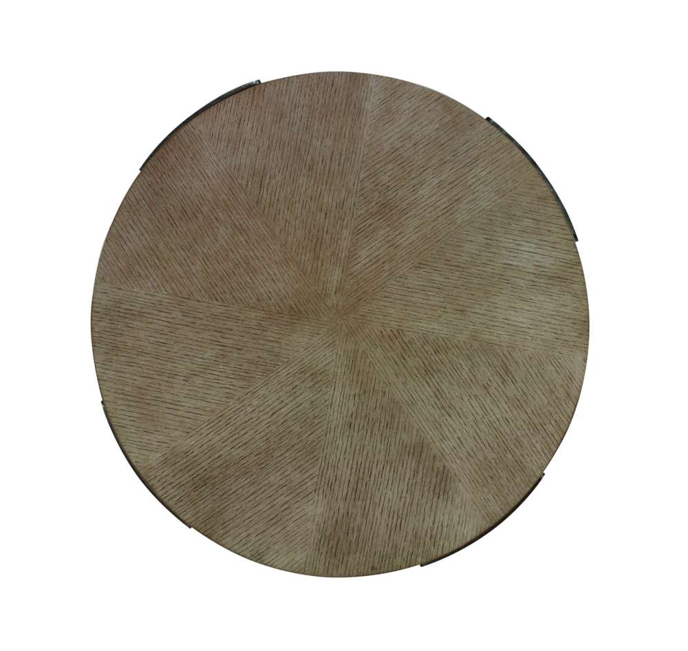 Century Furniture - Casa Bella - Sunburst Chairside Table (Timber Grey) - C5H-621 veiw 2