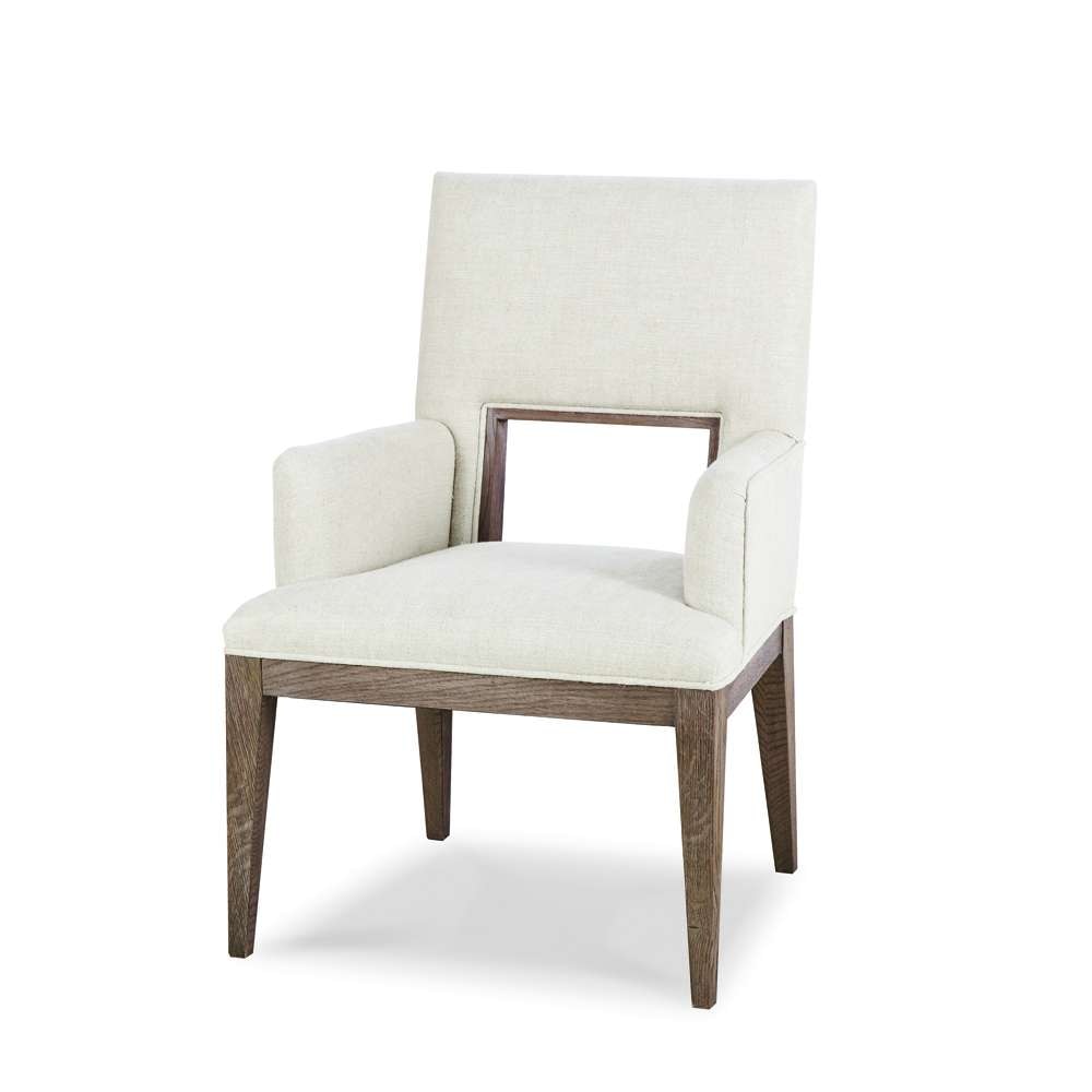 Century Furniture - Casa Bella - Uph. Dining Arm Chair (Timber Grey) - C5H-532 veiw 1