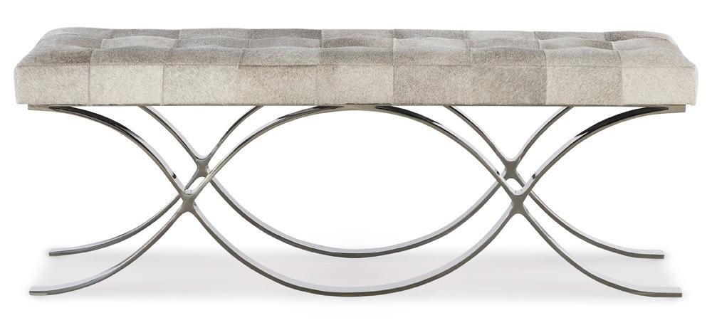 Century Furniture - Century Trading Company Sterling Bench - PLR-18903-STERLING veiw 2