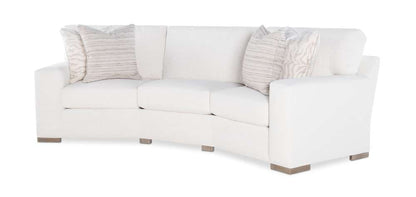 Century Furniture - Century Home Elegance Off-white Charlotte Wedge Sofa - LTD7600-W-V1 veiw 1