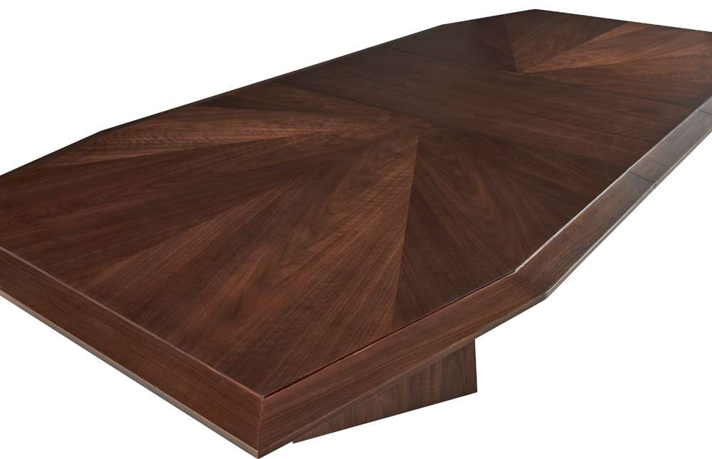 Century Furniture - Compositions Brown Compositions Dining Table - C9H-301 veiw 2