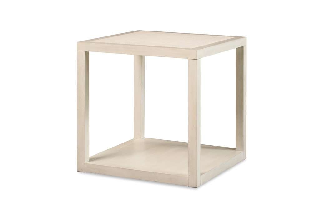 Century Furniture - Curate Off-white Atlas Side Table - CT6020-CN veiw 1