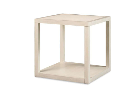 Century Furniture - Curate Off-white Atlas Side Table - CT6020-CN veiw 1