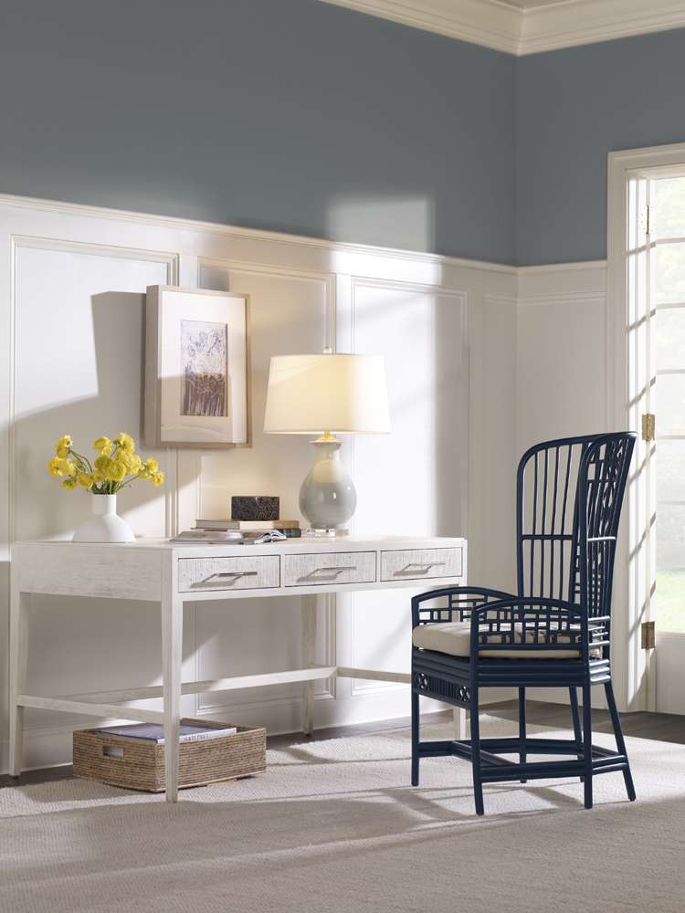 Century Furniture - Curate - Atlas Three Drawer Desk - CT6012-CN veiw 9
