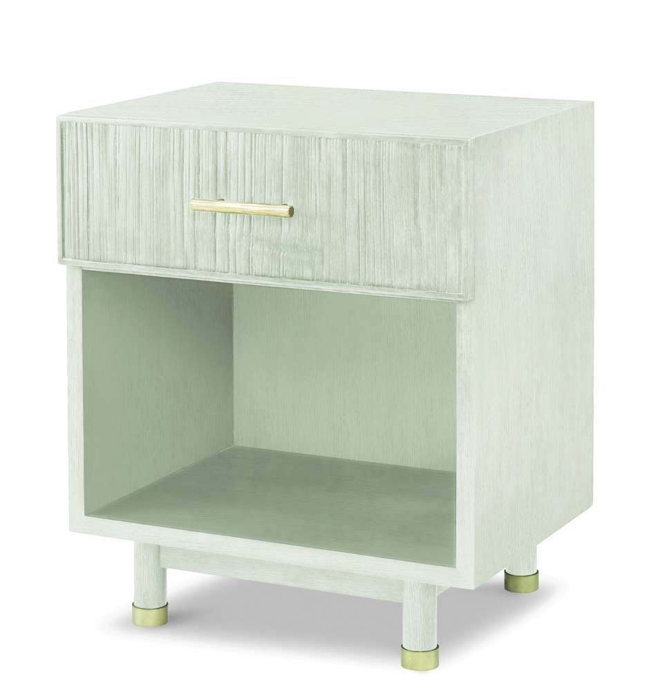 Century Furniture - Curate - Biscayne 1 Drawer Nightstand-Peninsula - CT1014-PN veiw 1