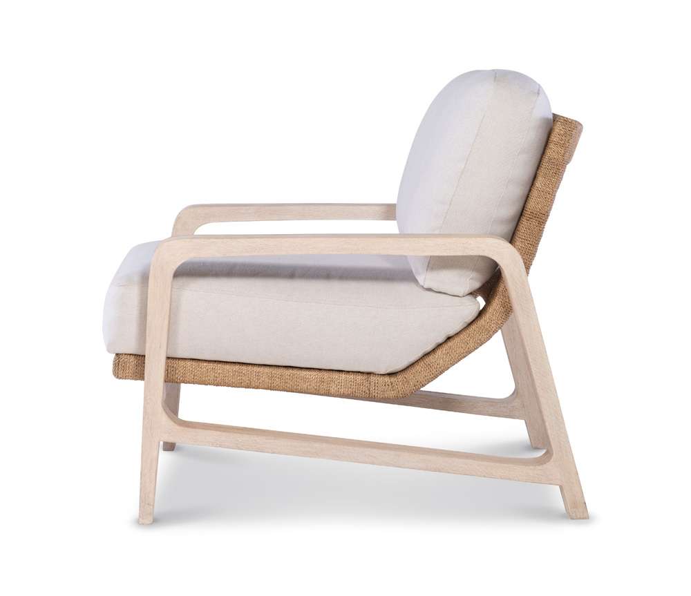 Century Furniture - Curate Light white wash, Flax Brisa Lounge Chair - CT6112 veiw 4