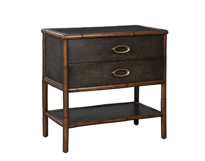 Century Furniture - Curate - Canvas Nightstand-Black - CT3006-BK veiw 1