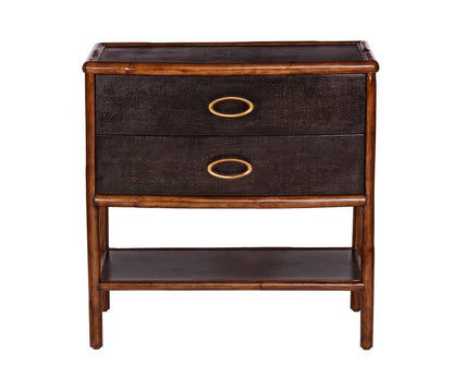 Century Furniture - Curate - Canvas Nightstand-Black - CT3006-BK veiw 2