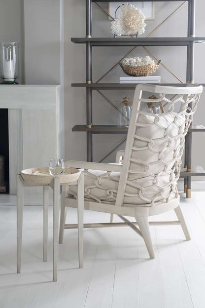 Century Furniture - Curate - Captains Chairs-Pn/Flax - CT2095-PN-FL veiw 3