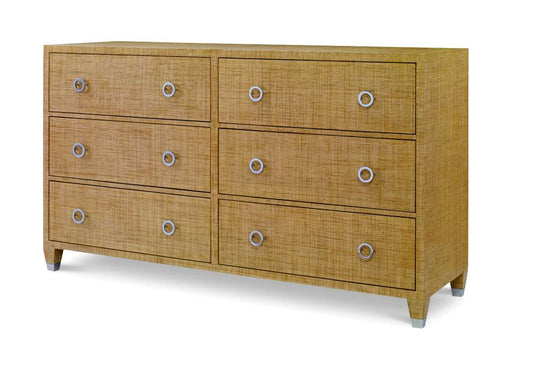 Century Furniture - Curate - Charleston Dresser (W/Glass)-Sand - CT5021-SD veiw 1