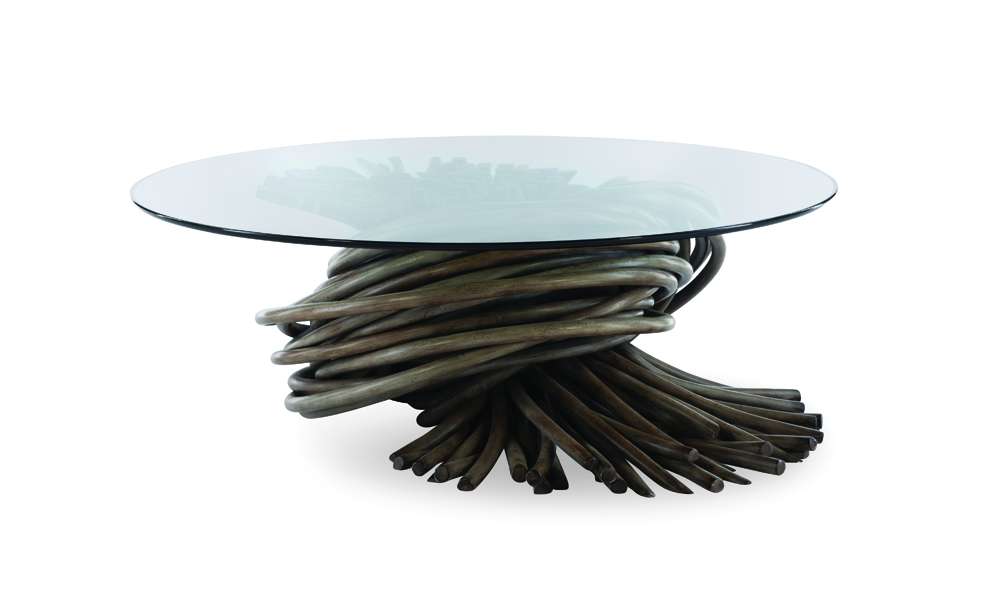 Century Furniture - Curate - Chronograph Knot Cocktail Table-Grey - CT2037-GR veiw 1
